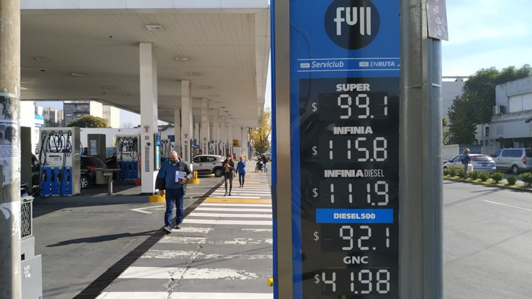 El Senado nacional quiere debatir un precio uniforme del combustible en todo el país